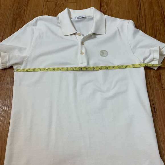 Versace Collection Logo White Cotton Polo Shirt - Picture 12 of 12
